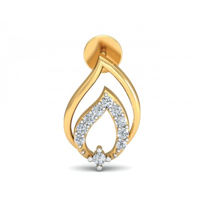 Gila Diamond Earrings in Gold
